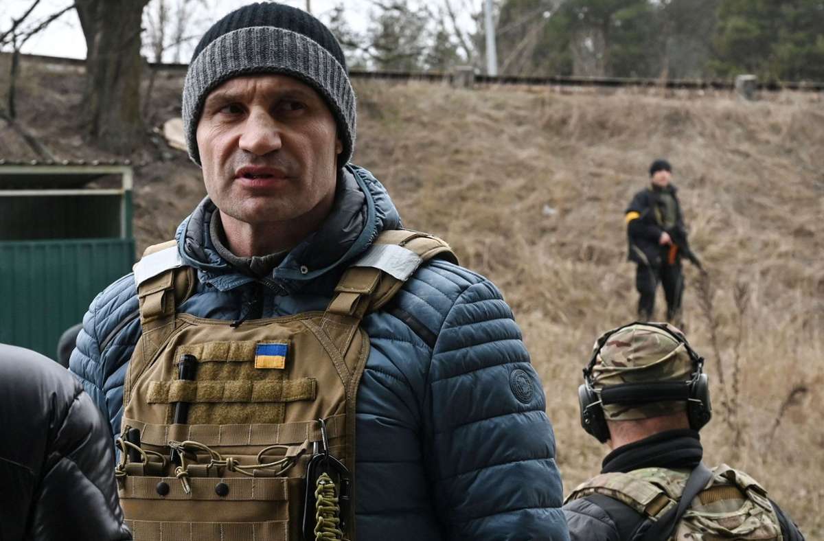 Krieg in der Ukraine: Kiew gleicht laut Vitali Klitschko einer „Festung“