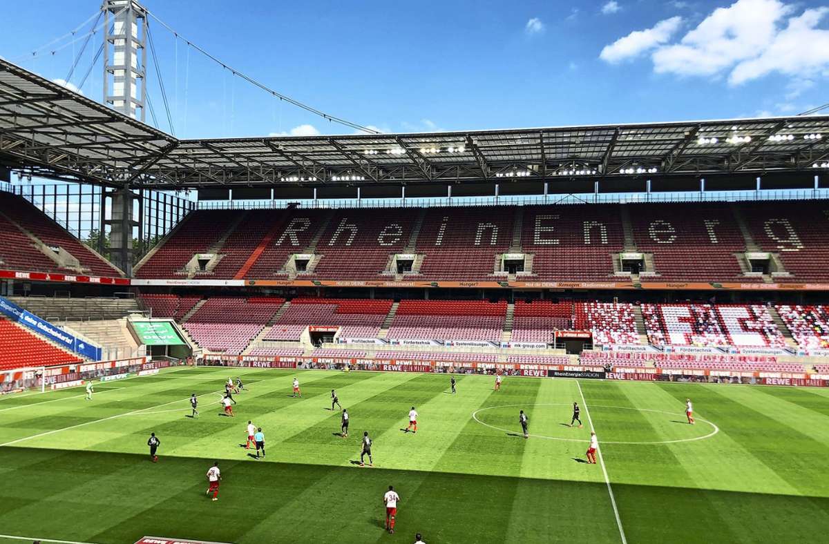 1. FC Köln gegen Borussia Mönchengladbach: Wieder zu hohe Infektionszahlen –  Rhein-Derby ohne Zuschauer?