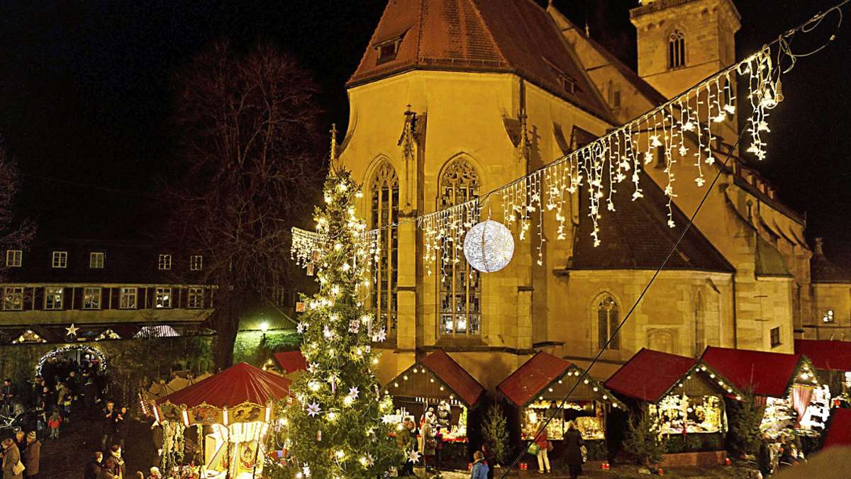 Weihnachtszeit: Diese Weihnachtsmärkte bietet der Kreis Esslingen