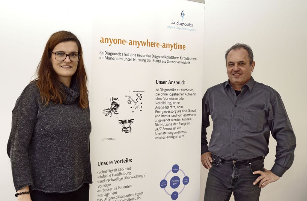 Frickenhausener Firma entwickelt ein neuartiges Testsystem für Bakterien: Kauend Erreger aufspüren