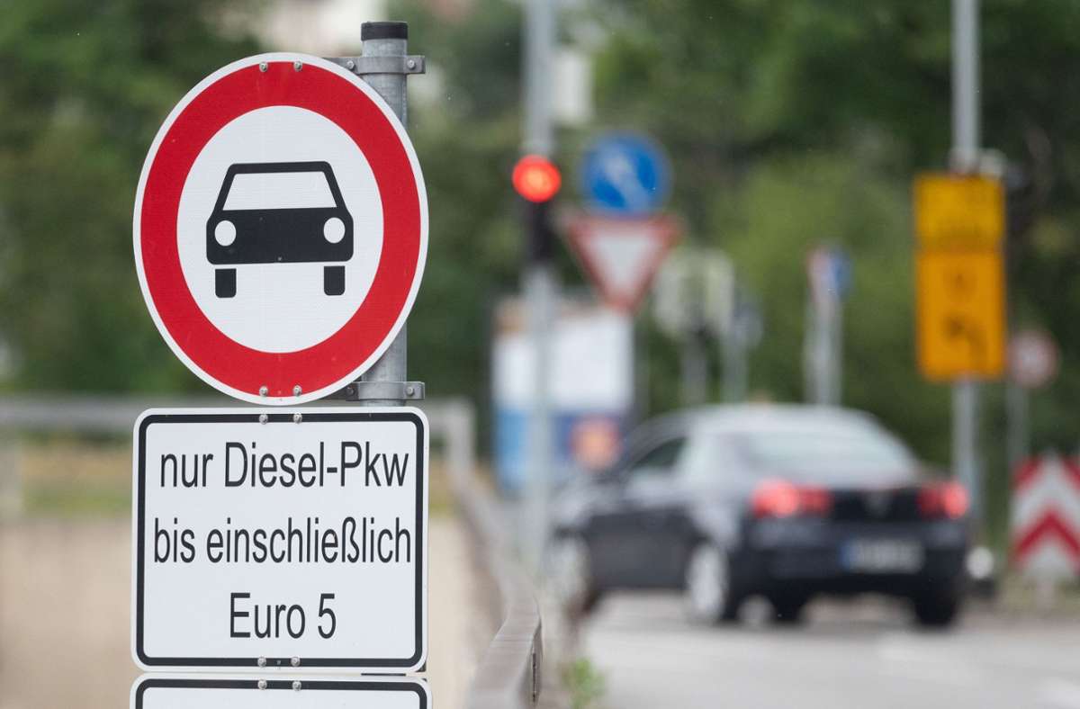 Fahrverbote in Stuttgart: Euro-5-Diesel ab Mittwoch theoretisch flächendeckend verboten