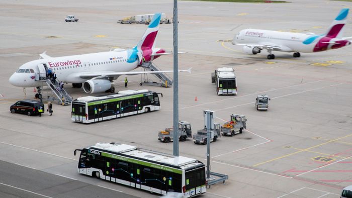 Erste Flugausfälle wegen Streiks bei Eurowings