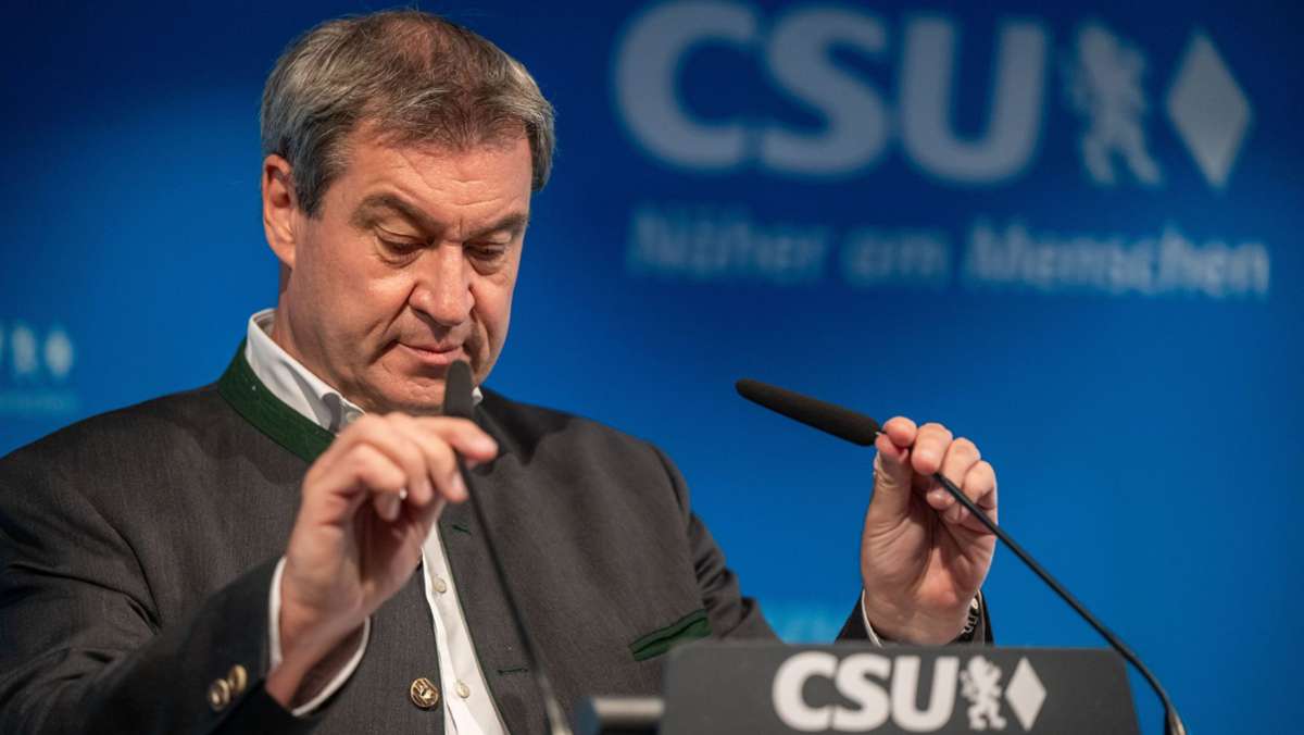 Parteitag in Bayern: Söder mit bisher bestem Ergebnis als CSU-Chef bestätigt