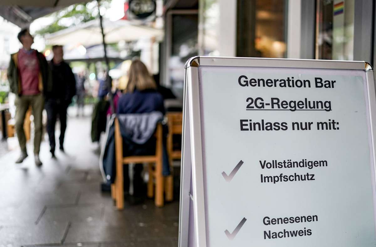 In Hamburg gilt die 2G-Regelung. In Baden-Württemberg könnte sie auch bald gelten.