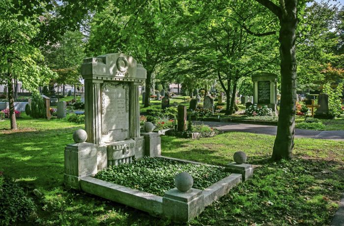 Ebershaldenfriedhof in Esslingen: Stadt will bedeutende Grabstätten erhalten