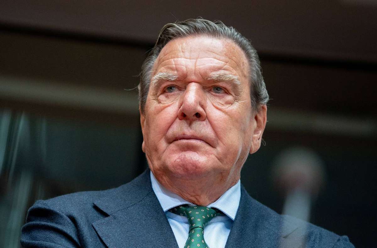 Russlands Angriff auf Ukraine: Ex-Grünen-Chef fordert Sanktionen gegen Gerhard Schröder