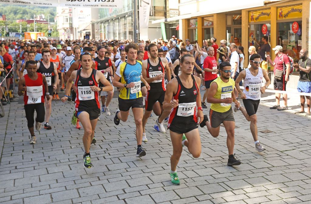 Fast 3000 Teilnehmer beim EZ-Lauf: Schnelles Pärchen triumphiert beim EZ-Lauf