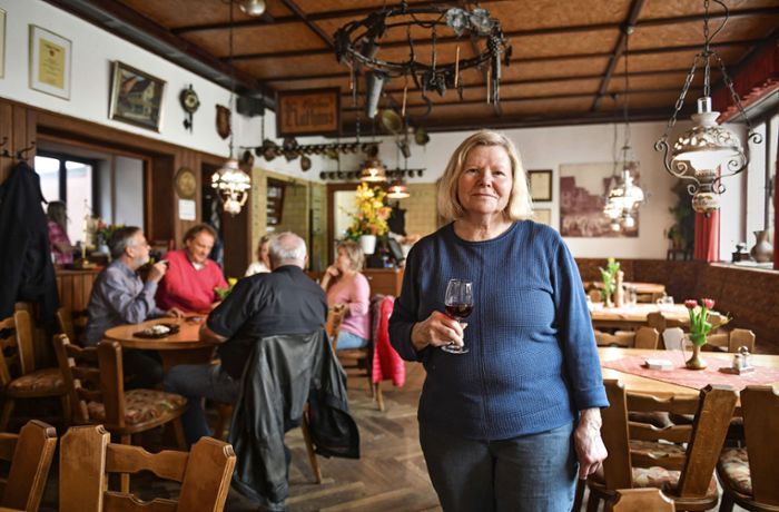 Eine  Cannstatter Institution schließt: Mit Margret Zaiß  geht auch die Weinstube  in den Ruhestand