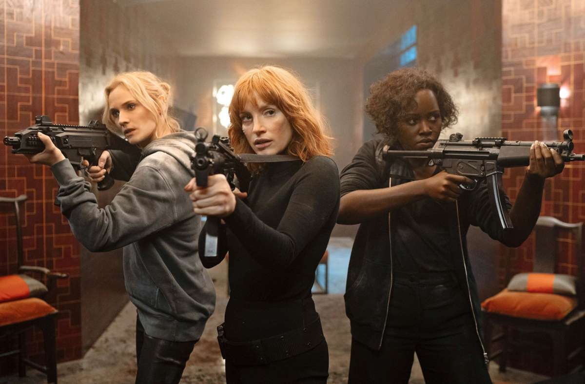Mit diesen Frauen ist  nicht zu spaßen:  von links Marie (Diane Kruger), Mace (Jessica Chastain) und Khadijah (Lupita Nyong’o)