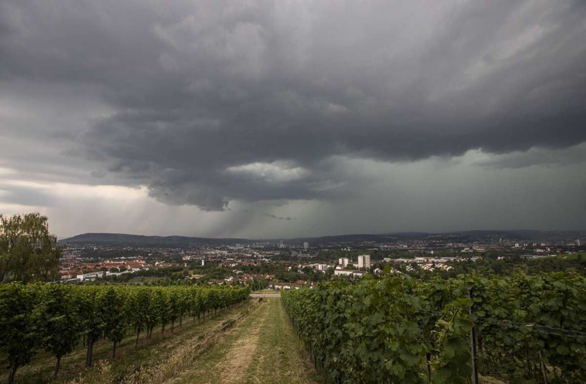 Wetter in Stuttgart: Schwere Gewitter drohen – Im Kessel wird es ungemütlich