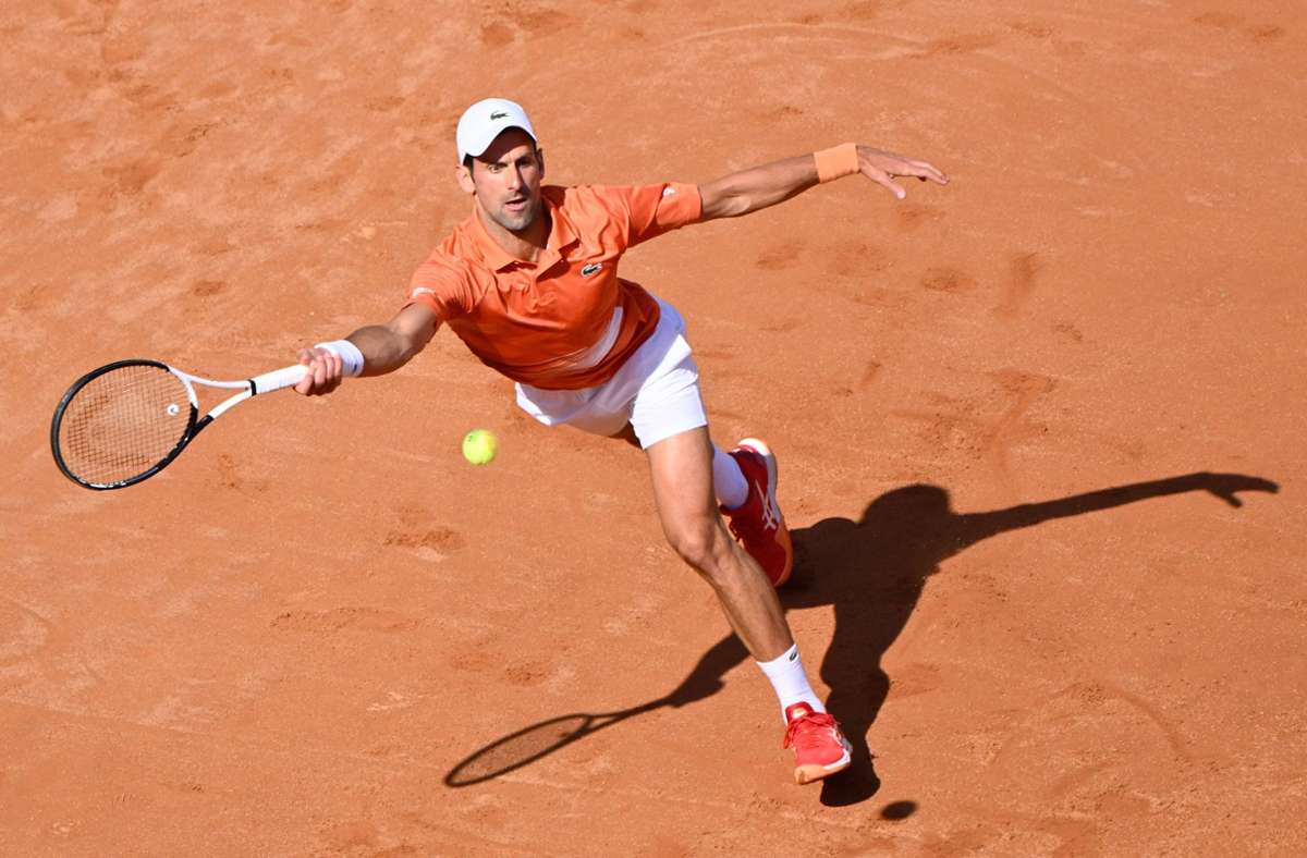 Novak Djokovic hat in  Rom seinen ersten Sieg in diesem Jahr eingefahren – endlich. Foto: //Fabrizio Corradetti