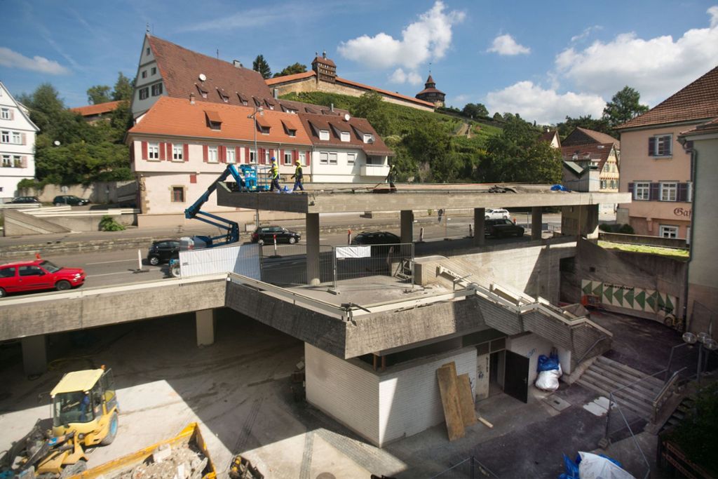 Haltestelle Kleiner Markt wird abgerissen: Bauarbeiten an der Ringstraße