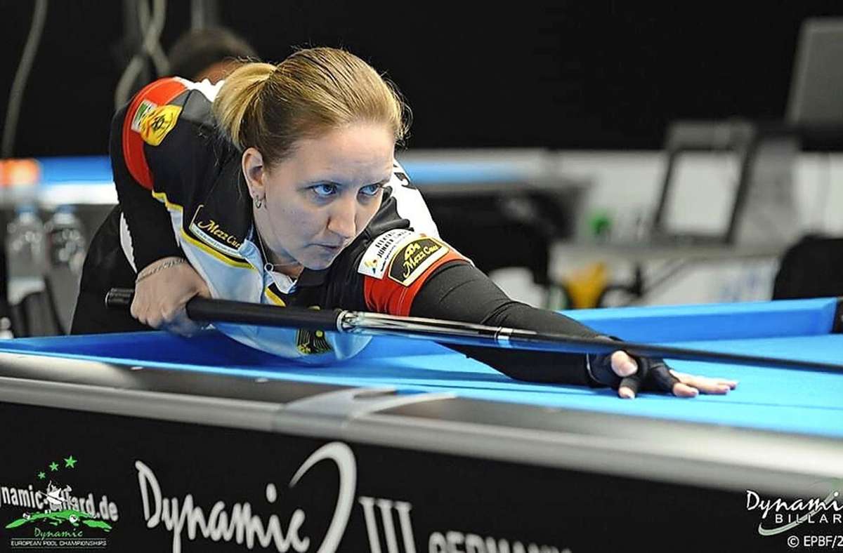 Pool-Billard: Die zweifache Europameisterin kommt aus Marbach