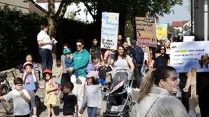 Elternproteste in Ostfildern: In den Kindergärten fehlen Plätze