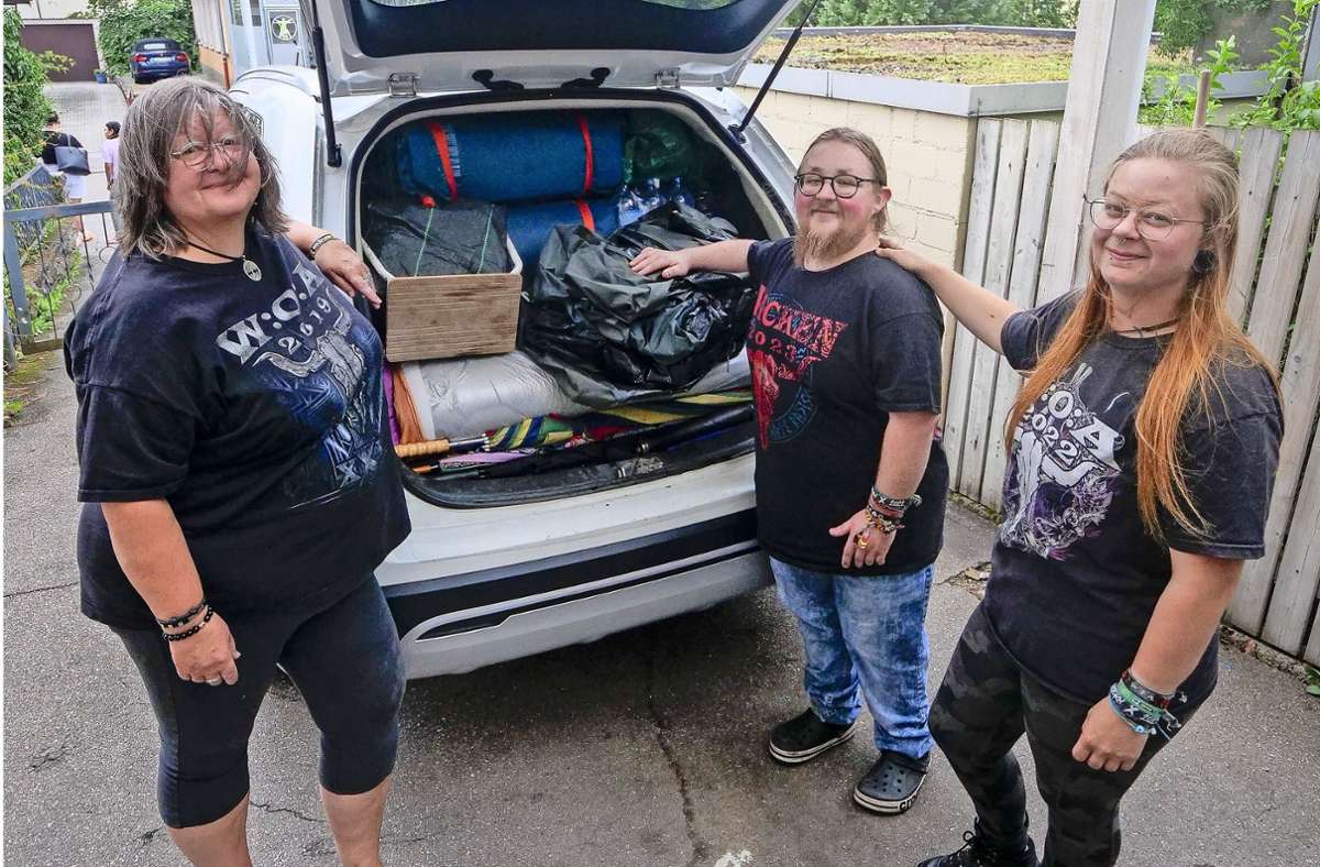 Anreisestopp für großes Metal-Festival: Kein Wacken für Leonberger Familie