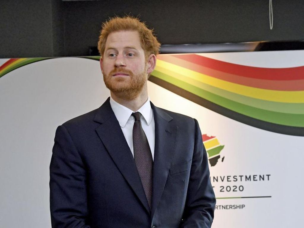Prinz Harry nimmt am eintägigen Afrika-Gipfel «UK-Africa Investment Summit 2020» in London teil. Foto: Stefan Rousseau/PA Wire/dpa