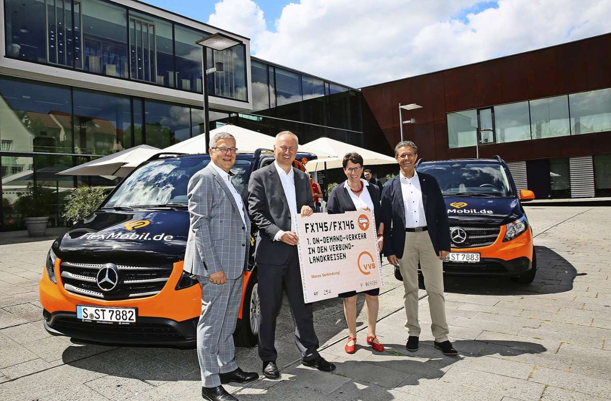 Nahverkehr im Kreis Esslingen: In Wernau  wird der Bus zum Taxi