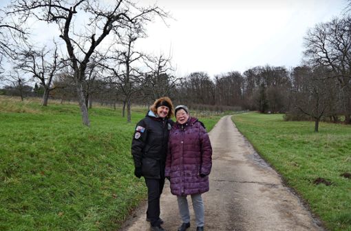 Claudia Späth (links) und Sabine Barton  sind seit einiger Zeit ein inklusives Tandem – und haben viel Spaß, gemeinsam Neues zu entdecken. Foto: /Kerstin Dannath