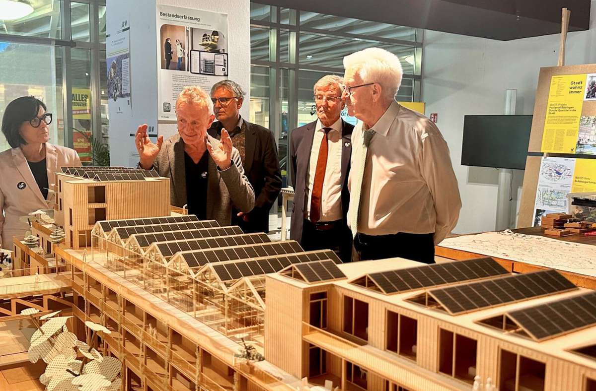 Internationale Bauausstellung: Kretschmann vermisst in Stuttgart Mut beim Bauen