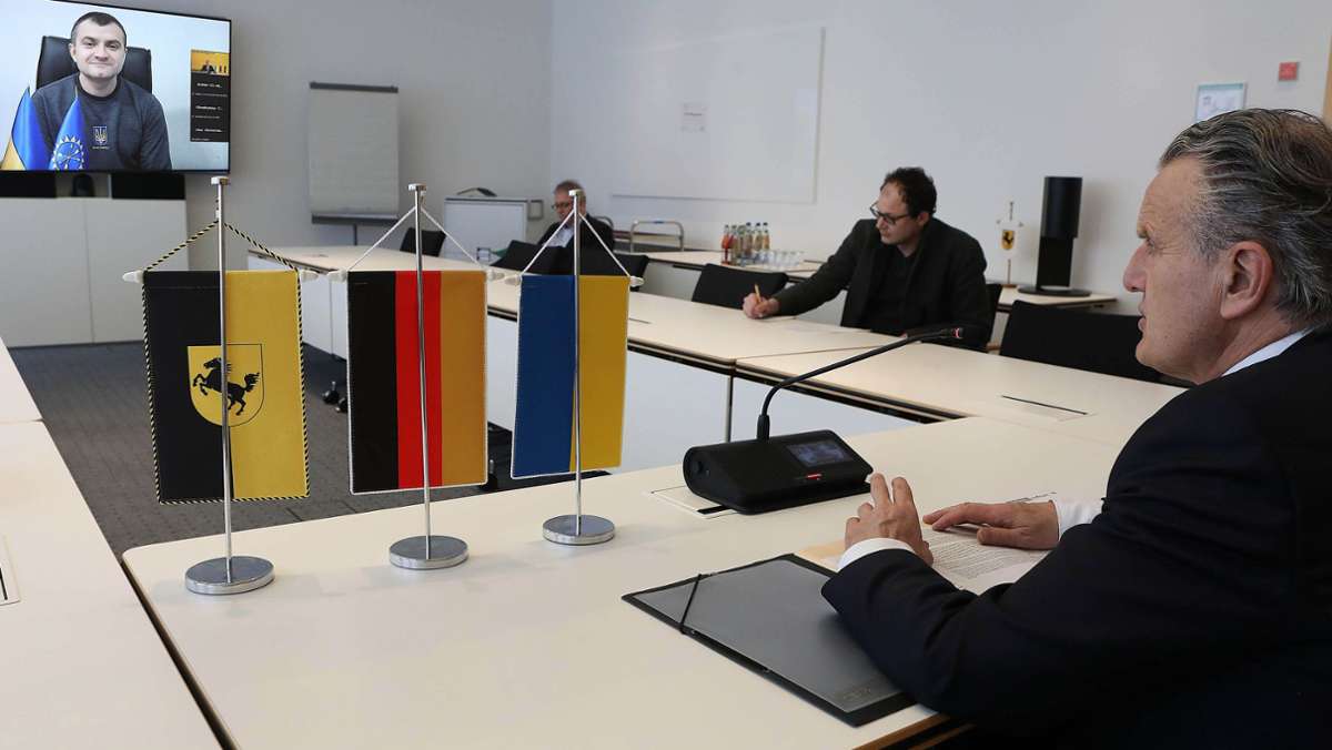 Gemeinderat stimmt Verbindung in Ukraine zu: Erste Hilfe für Stuttgarts neue Partnerstadt