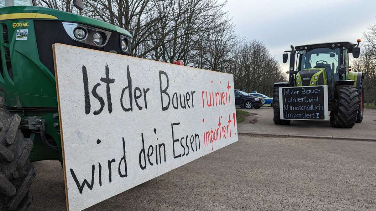 Olaf Scholz in Freiburg: Kanzlerbesuch in Südbaden - Traktoren laut Verband unterwegs