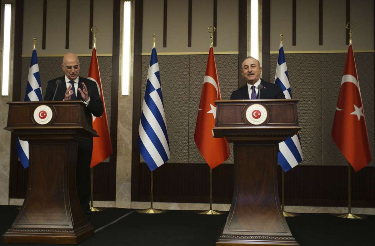 Griechenland und Türkei: Pressekonferenz   endet im Eklat
