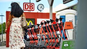 Wo E-Scooter in Stuttgart  eigene Parkplätze bekommen