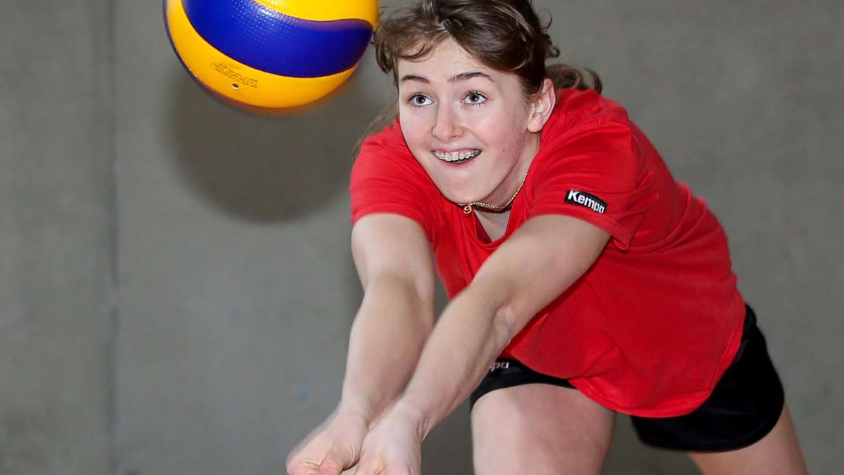 Volleyballerin Leana Grozer (16) aus Stuttgart: Großer Name, großes Talent – große Karriere?