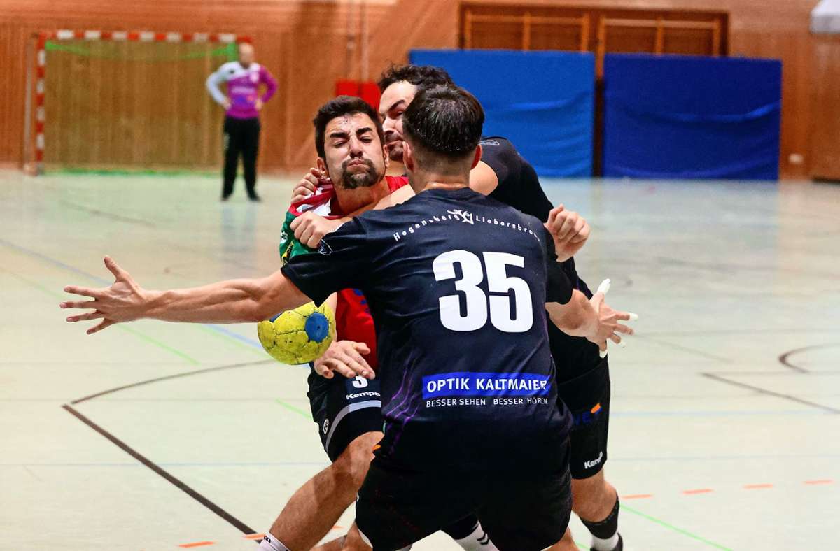 Handball-Verbandsliga: Die Berghandballer haben im Stadtderby die Nase vorn