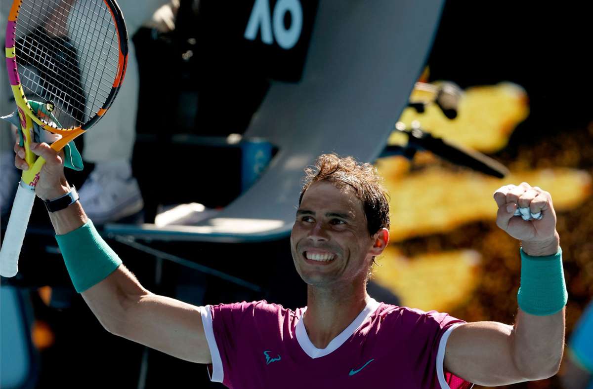 Rafa Nadal ist siegreich in die Australian Open gestartet. Foto: AFP/BRANDON MALONE