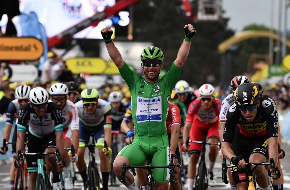 Tour de France: Mark Cavendish feiert seinen dritten Tagessieg
