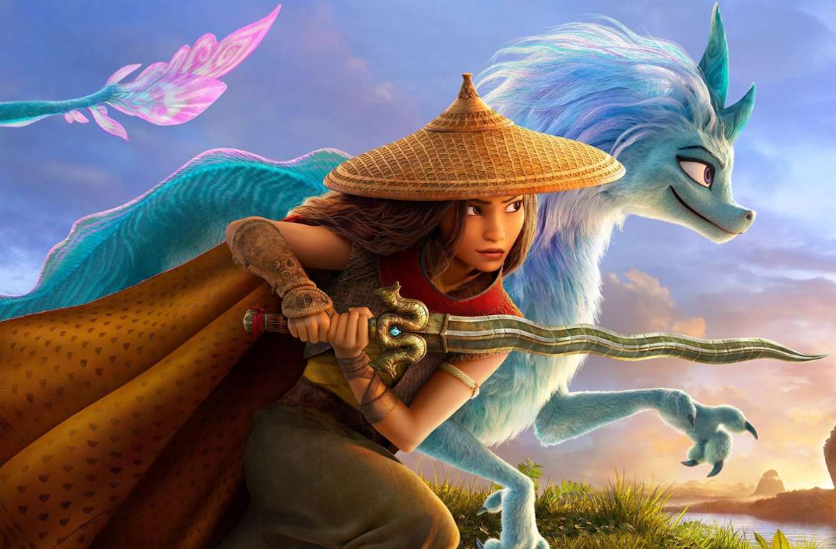 Disneys  Trickfilm „Raya und der letzte Drache“: Eine Prinzessin und eine Drachin retten die Welt