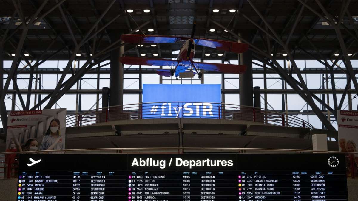 Stuttgart: Warnstreik beim Lufthansa-Bodenpersonal angelaufen