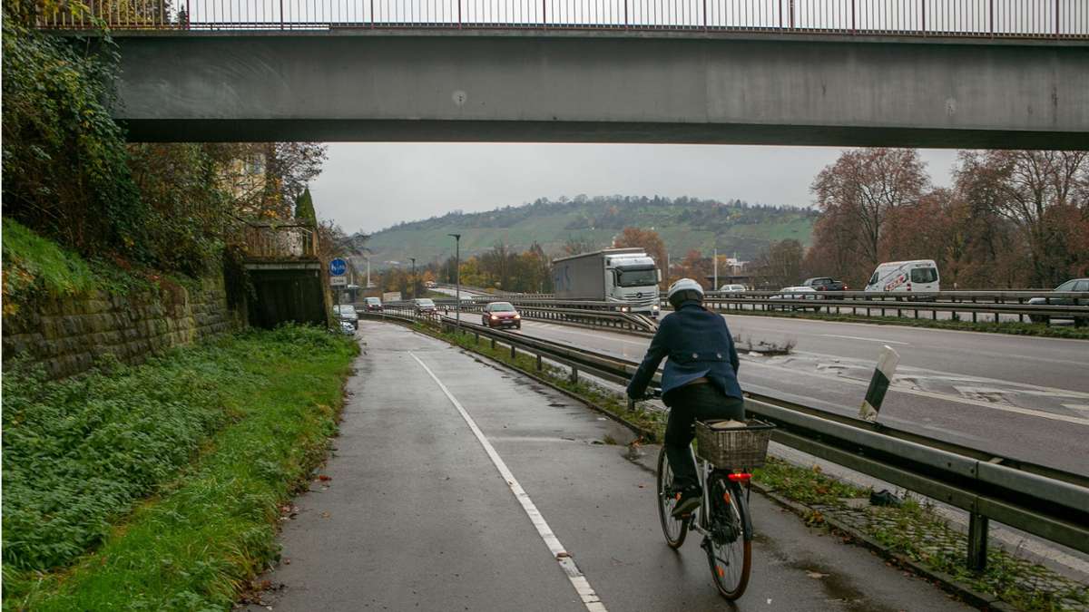 Rückblick 2023: Erste Pflöcke für Radschnellweg im Kreis Esslingen eingerammt