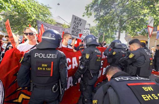 Im Juli wurde in Bad Cannstatt gegen die AfD demonstriert. Foto: Lichtgut/Julian Rettig