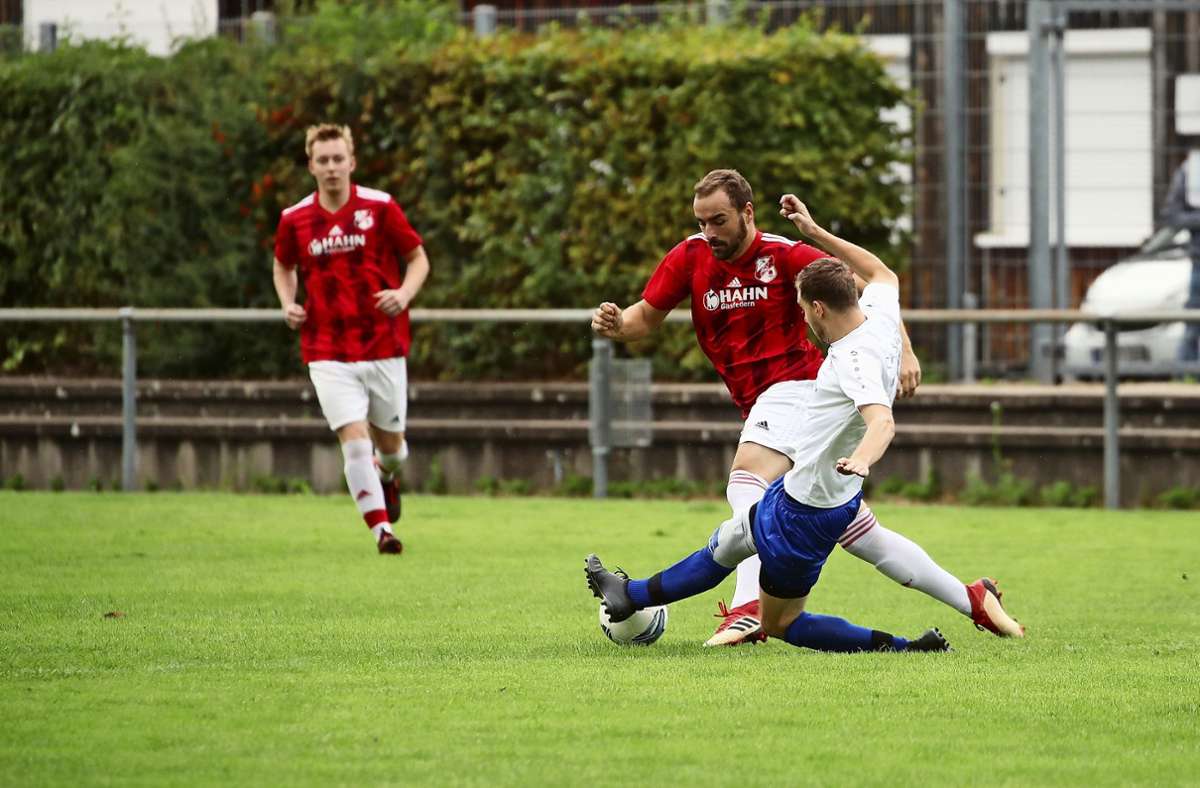 Fußball-Kreisliga-A: ASV Aichwald siegt 2:1 gegen SC Altbach