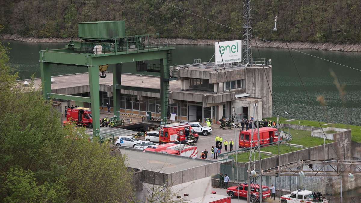 Italien: Vermutlich sieben Tote bei Explosion an Stausee