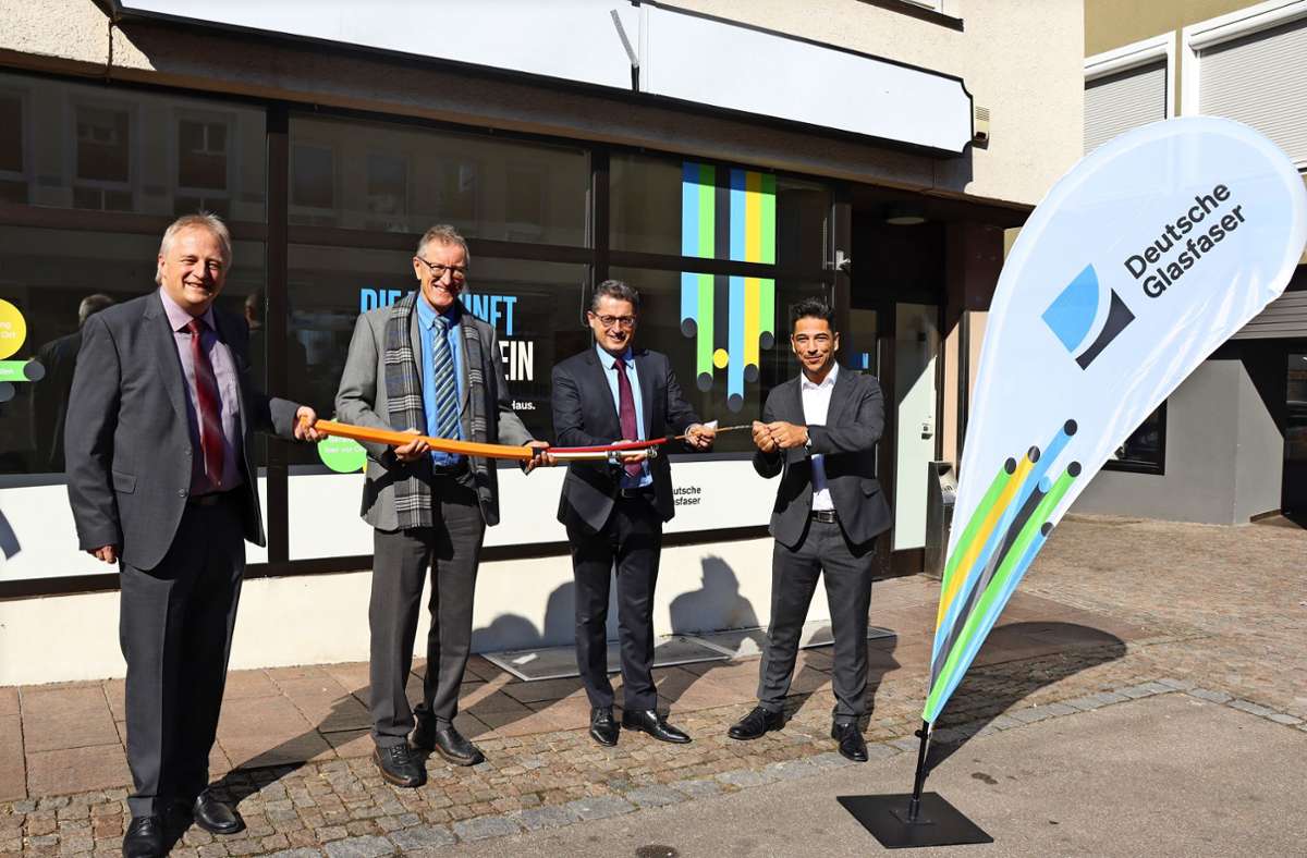 Glasfaserausbau im Landkreis Böblingen: Turbo für die Datenautobahn