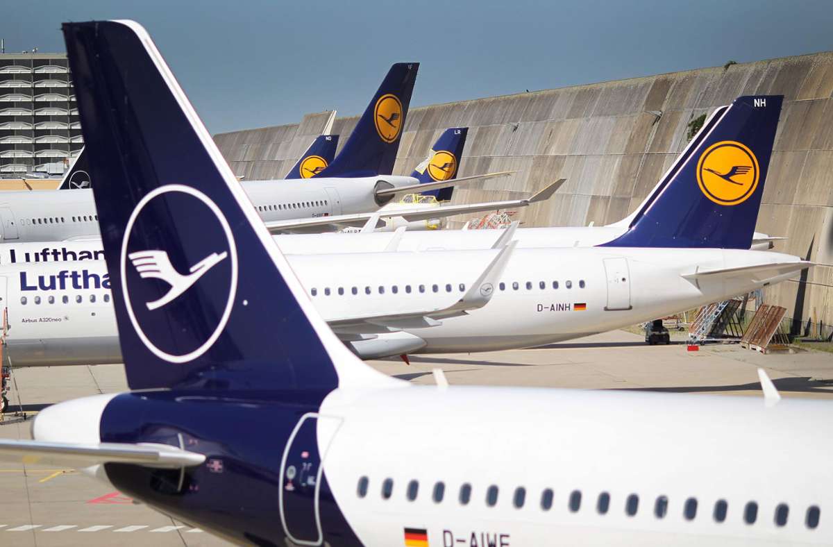 Lufthansa: Absturz auffangen