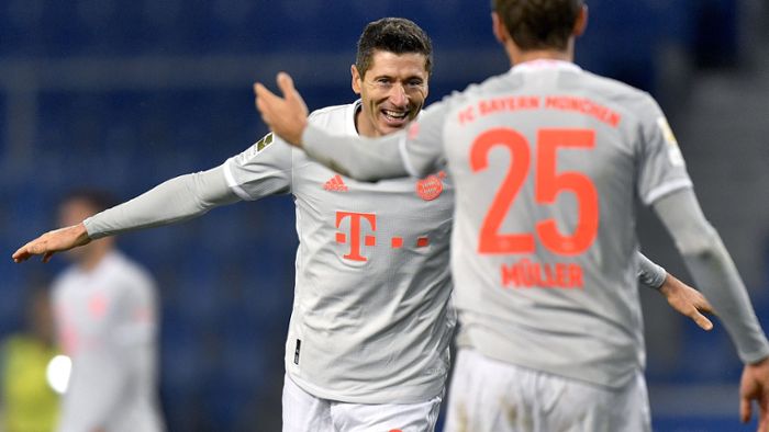 Müller und Lewandowski überragen