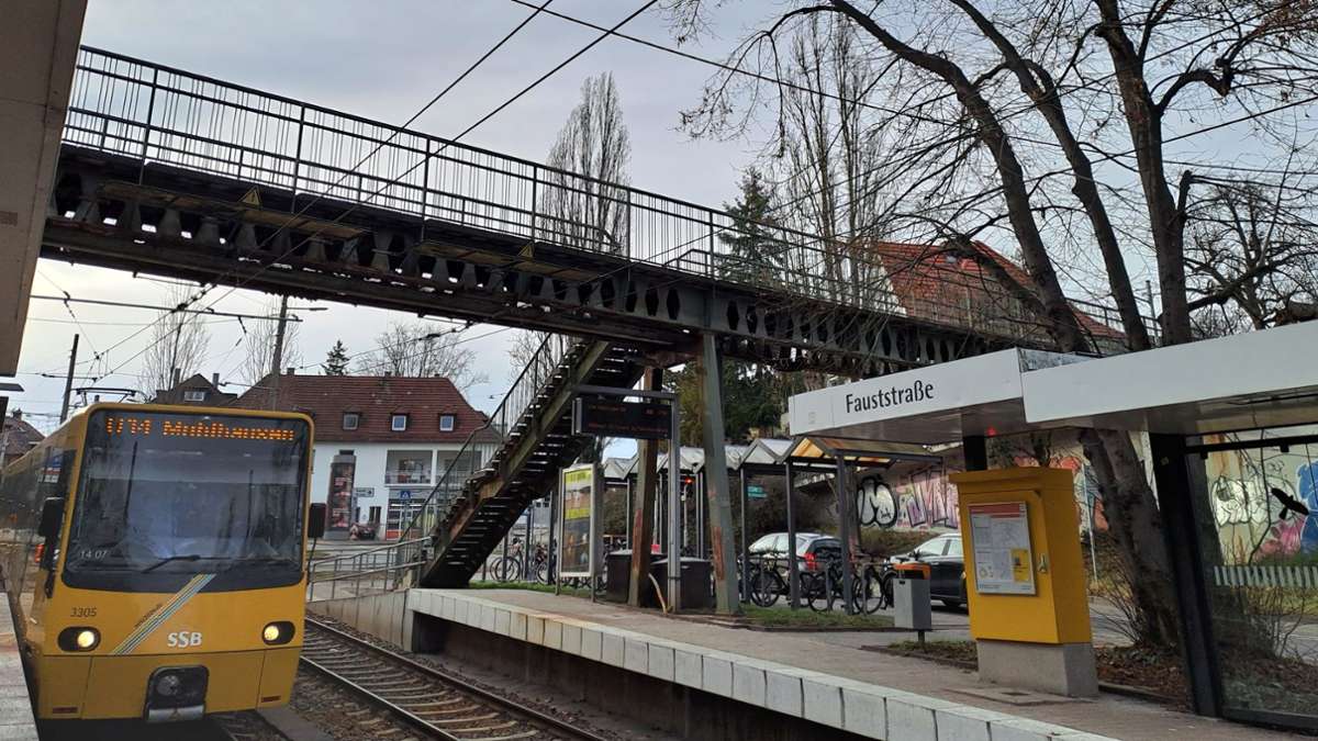 Stuttgarts marode Brücken: In Vaihingen wird der Fauststeg abgebrochen