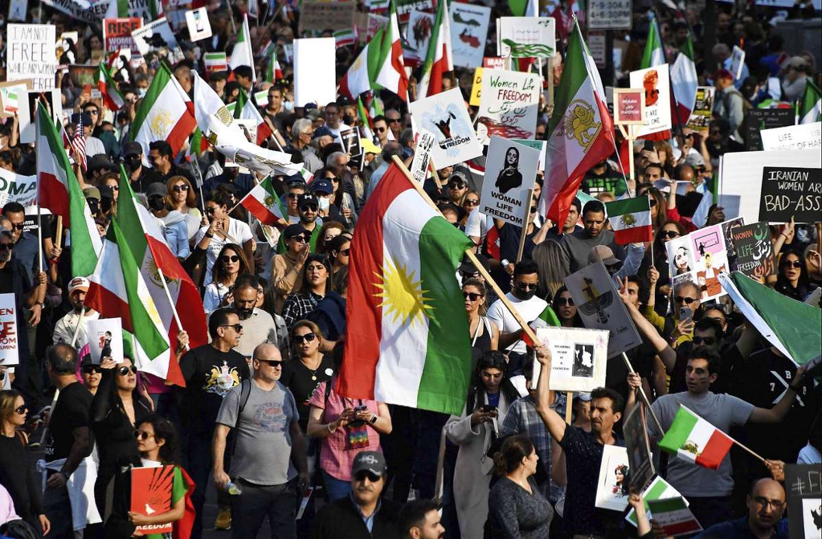 Proteste in Iran: Entschlossen im Kampf gegen das Regime