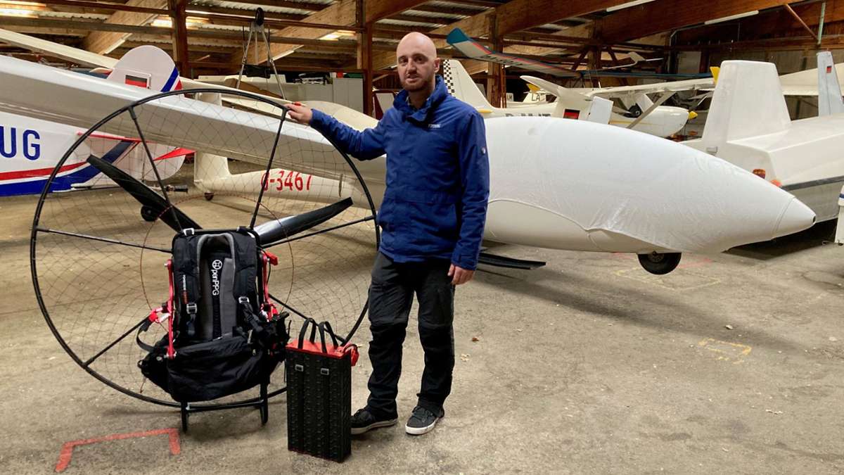 Lenninger Start-up: Gleitschirmfliegen mit einem E-Motor