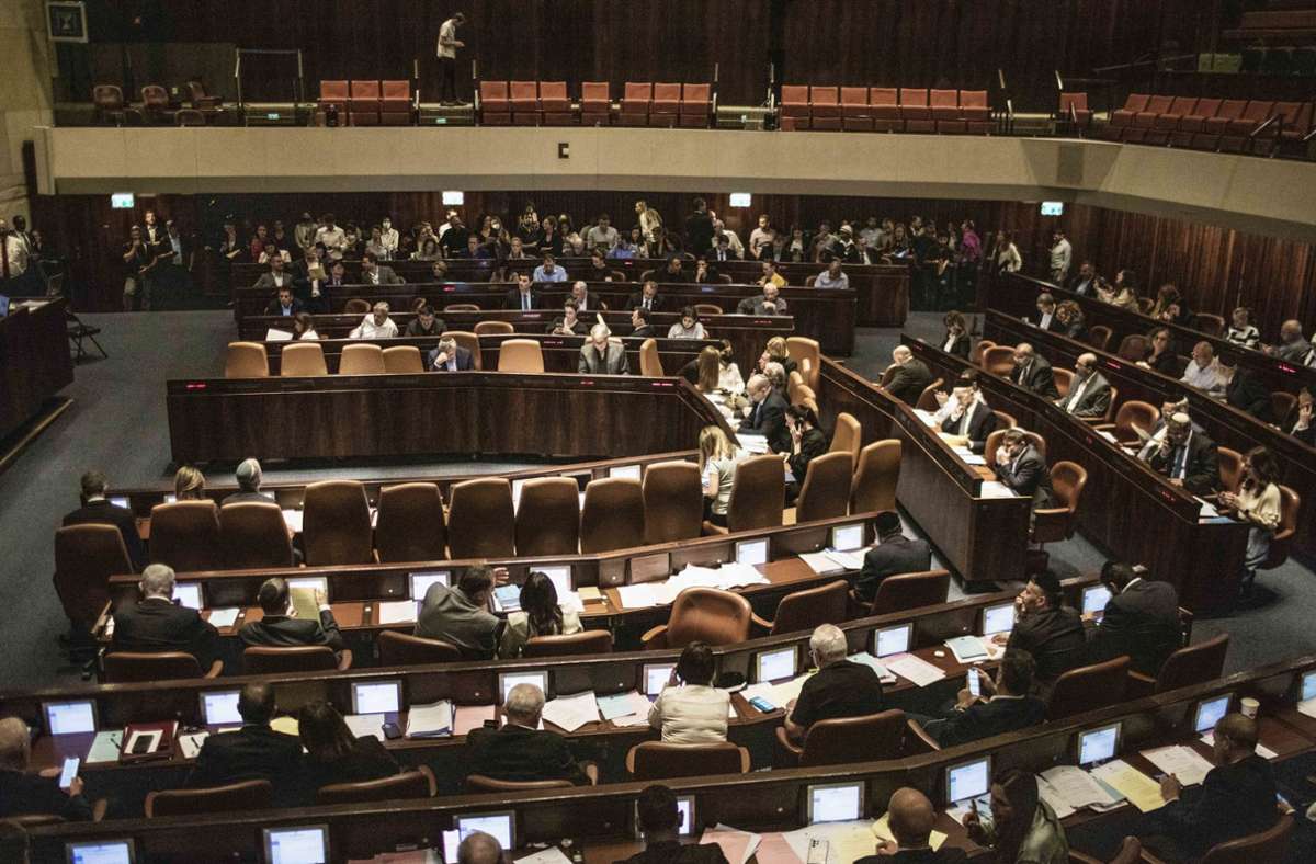 1. November: Israels Parlament macht Weg für Neuwahl frei