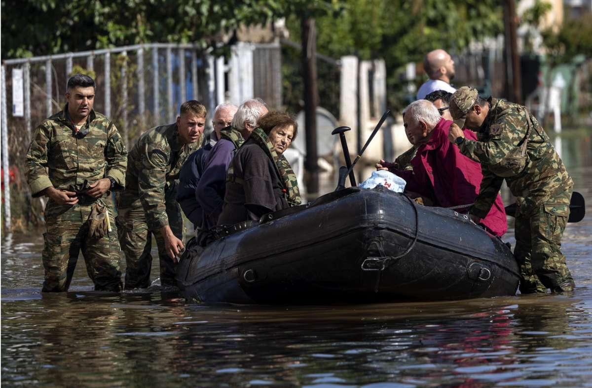 Überschwemmung in Griechenland: Opfer der Naturgewalten