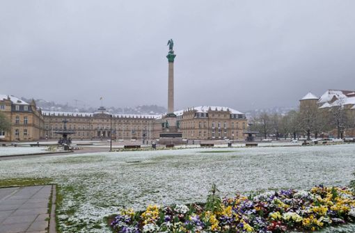Am Wochenende könnten die sinkenden Temperaturen Stuttgart den ersten Schnee des Winters bringen. Foto: Andreas Werner/7aktuell.de