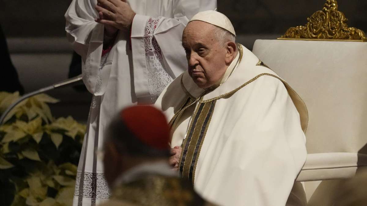 Weihnachtsbotschaft von Franziskus: Papst geißelt Abtreibungen als „Massaker“