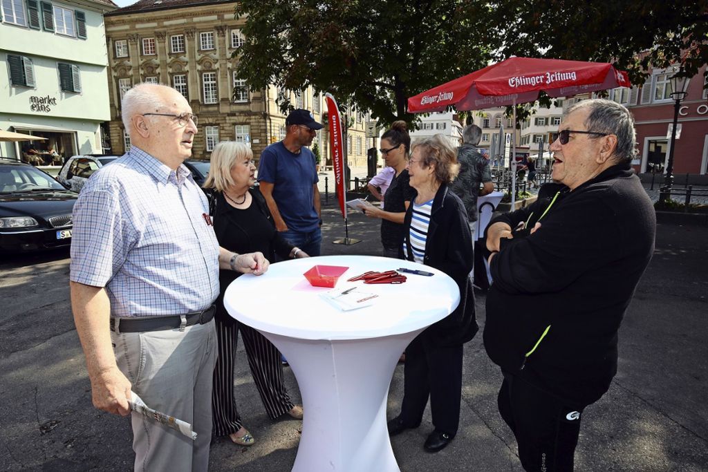 Bei der EZ-Sommerredaktion in Esslingen äußern viele Gäste Bedenken: Geiselbachstraße: Sorge vor dem Verkehrschaos