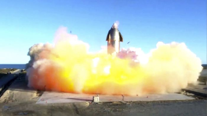 SpaceX-Rakete explodiert nach Testflug bei Landung
