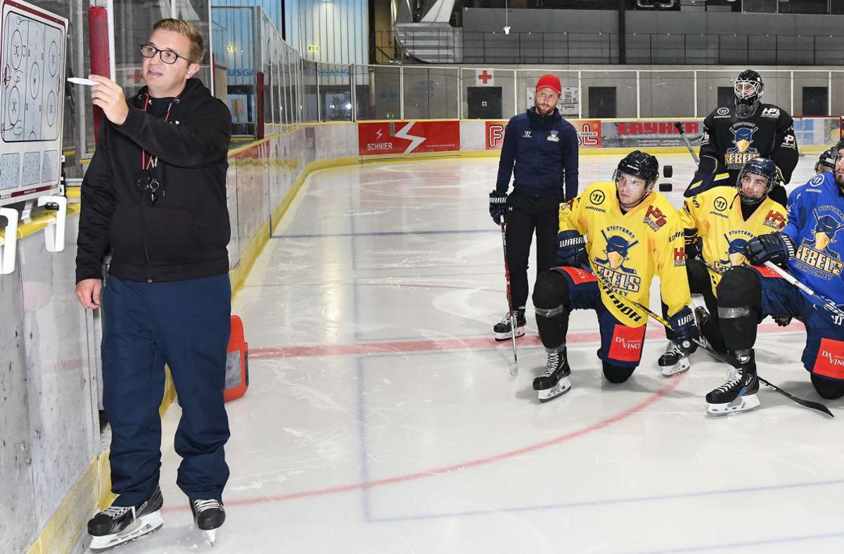 Eishockey-Regionalliga: Stuttgart Rebels setzen sich ein großes Ziel